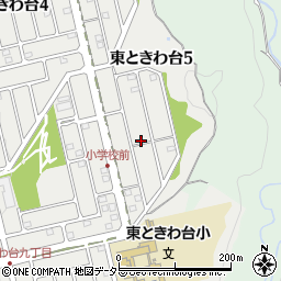 大阪府豊能郡豊能町東ときわ台5丁目14周辺の地図