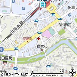 山崎医院周辺の地図