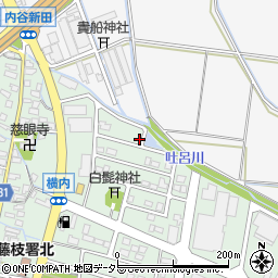 静岡県藤枝市横内2161周辺の地図