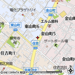 愛知県碧南市東山町6丁目54周辺の地図