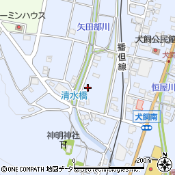 兵庫県姫路市香寺町犬飼1136周辺の地図