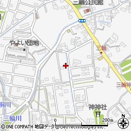 静岡県藤枝市岡部町三輪1517周辺の地図