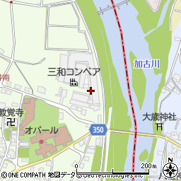 兵庫県小野市復井町894周辺の地図