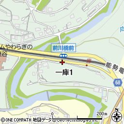 前川橋南周辺の地図