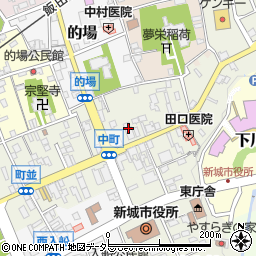 [葬儀場]新城会館周辺の地図