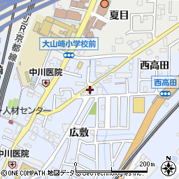 京都府乙訓郡大山崎町大山崎傍示木15-4周辺の地図