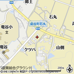 愛知県岡崎市桑谷町山側4周辺の地図