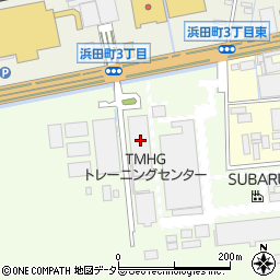 愛知県半田市上浜町1-1周辺の地図