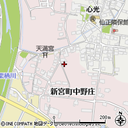 兵庫県たつの市新宮町中野庄136周辺の地図