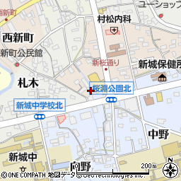 愛知県新城市石名号31周辺の地図