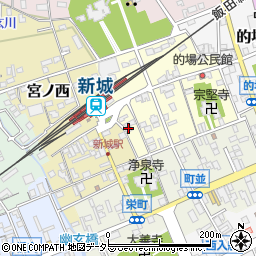山平酒店周辺の地図