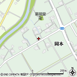 兵庫県加東市岡本485周辺の地図
