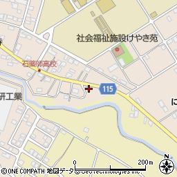 三重県鈴鹿市石薬師町282周辺の地図