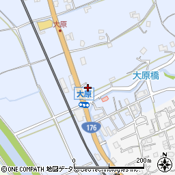 兵庫県三田市大原648周辺の地図