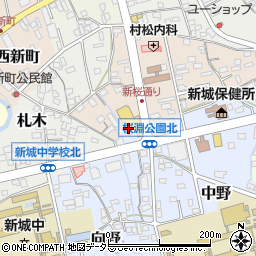 愛知県新城市石名号30周辺の地図