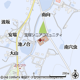 特別養護老人ホーム宝塚シニアコミュニティ 通所介護周辺の地図