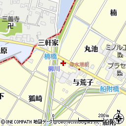中部保全株式会社　幸田営業所周辺の地図
