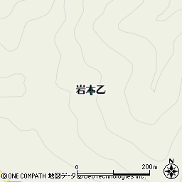 兵庫県赤穂郡上郡町岩木乙周辺の地図