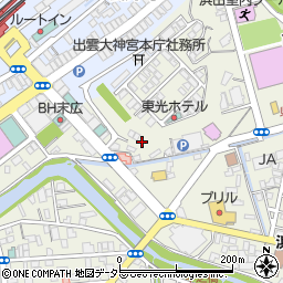 島根県浜田市黒川町112-1周辺の地図