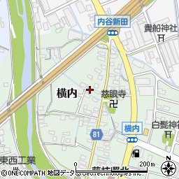 静岡県藤枝市横内150周辺の地図