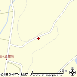 広島県庄原市口和町湯木385周辺の地図