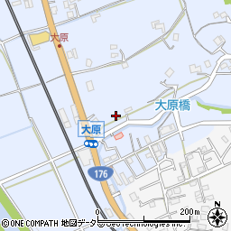 兵庫県三田市大原651周辺の地図