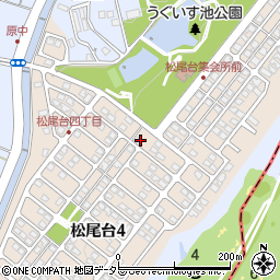 ヘアーサロン・ジョイ松尾台店周辺の地図