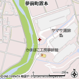 兵庫県姫路市夢前町置本398周辺の地図