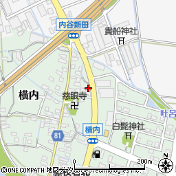 静岡県藤枝市横内174周辺の地図