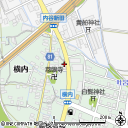 静岡県藤枝市横内174周辺の地図