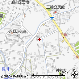 静岡県藤枝市岡部町三輪1520周辺の地図