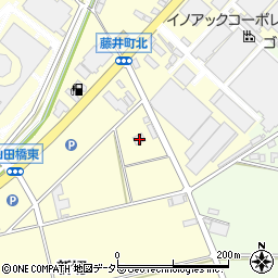 愛知県安城市藤井町新切28周辺の地図