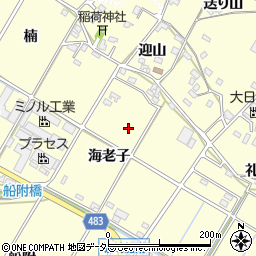 愛知県幸田町（額田郡）坂崎周辺の地図