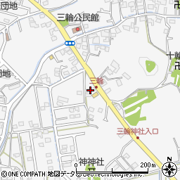 静岡県藤枝市岡部町三輪904周辺の地図
