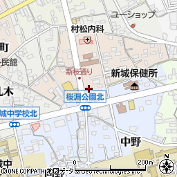 愛知県新城市石名号28周辺の地図