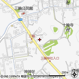 静岡県藤枝市岡部町三輪885周辺の地図