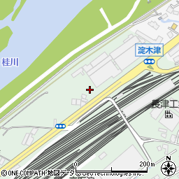 旧京阪国道周辺の地図