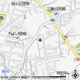 静岡県藤枝市岡部町三輪1520-2周辺の地図