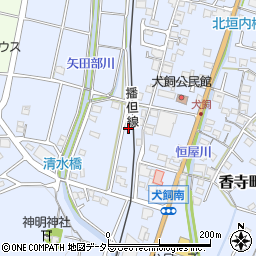 兵庫県姫路市香寺町犬飼1115周辺の地図