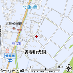 〒679-2131 兵庫県姫路市香寺町犬飼の地図