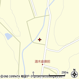 広島県庄原市口和町湯木287周辺の地図