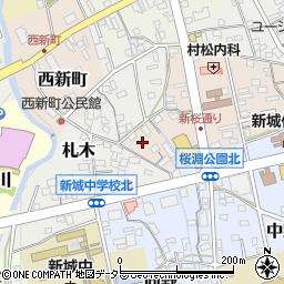 愛知県新城市石名号32周辺の地図
