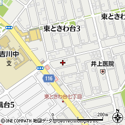 大阪府豊能郡豊能町東ときわ台7丁目2周辺の地図