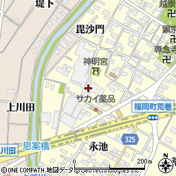 柴田化工株式会社周辺の地図
