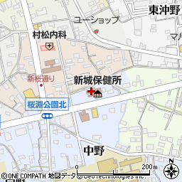 愛知県食品衛生協会新城支部周辺の地図