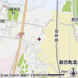 兵庫県たつの市新宮町仙正8周辺の地図