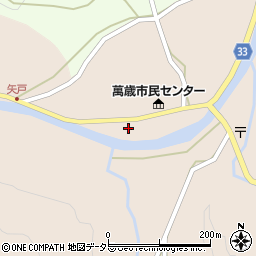 岡山県新見市哲多町矢戸652周辺の地図