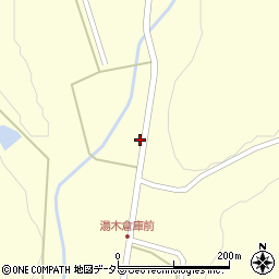 広島県庄原市口和町湯木388周辺の地図