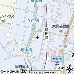 兵庫県姫路市香寺町犬飼618周辺の地図