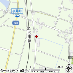 兵庫県小野市復井町533周辺の地図